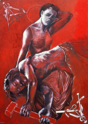 La Pieta rouge